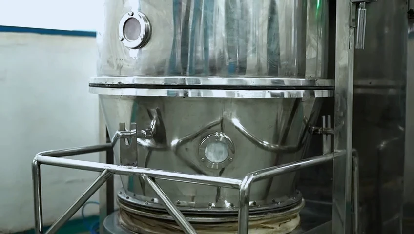 A granulator in the tablet production area