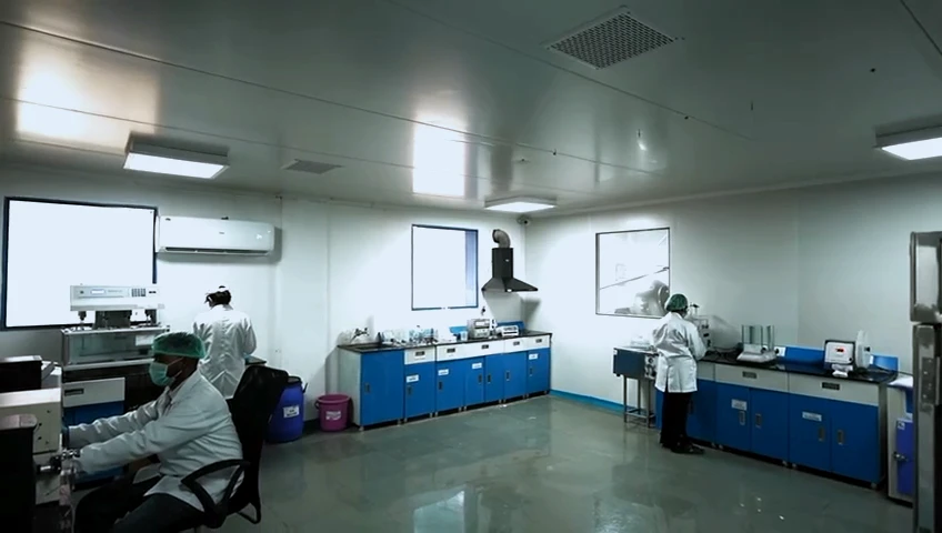 The Karlaz quality control laboratory